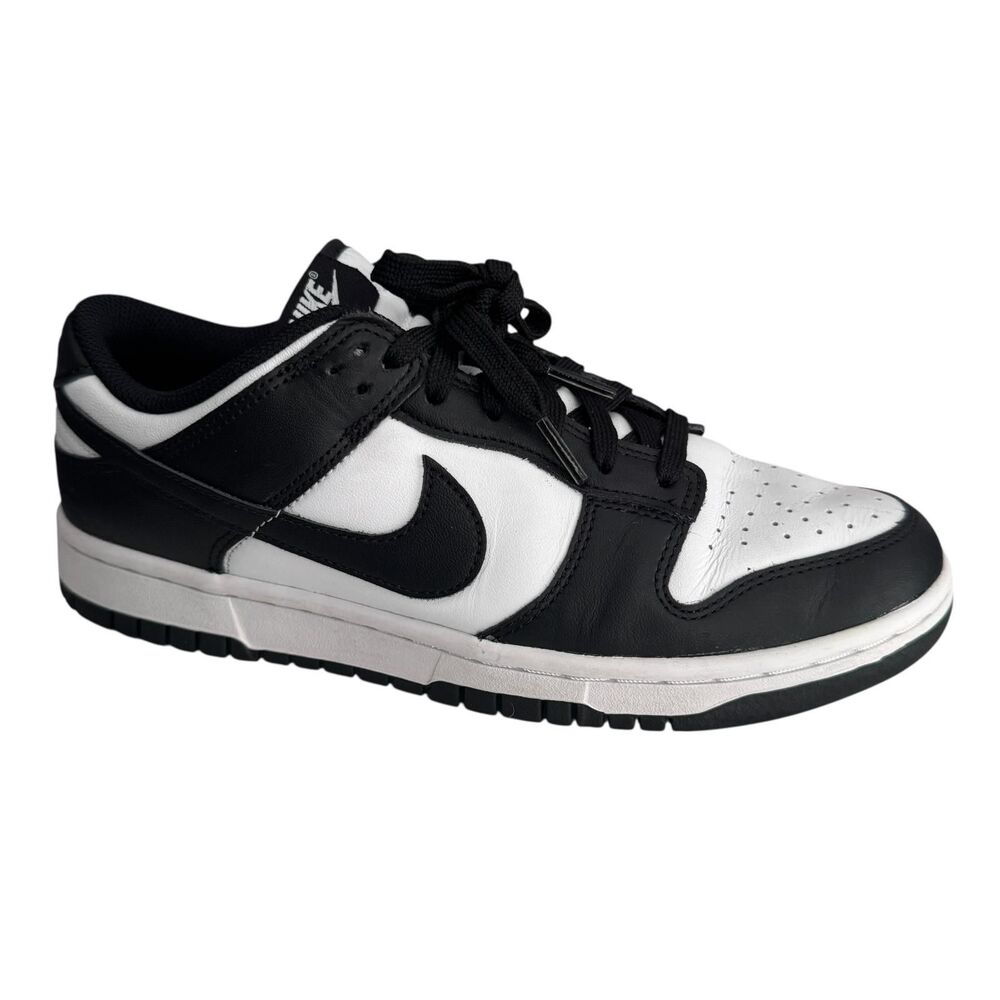Nike Dunk Low Shoes Womens Size 8.5 Black White Panda Sneakers DD1503-101